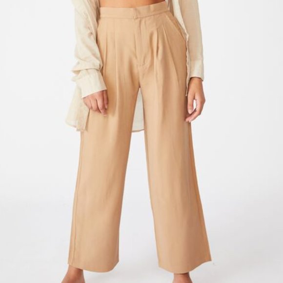 Cotton On Pants - Drapey Wide Leg Pant